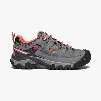 KEEN Targhee III Waterproof - Siva Turistické Topánky Damske, KEEN498